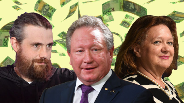 Many Australians struggled in the pandemic, but the rich only got richer