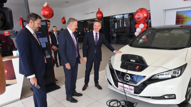 Labor’s electric vehicle plan turns up heat on Morrison government