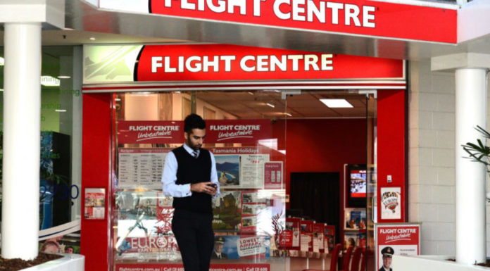 Flight Centre shares soar as travel comes back on the agenda