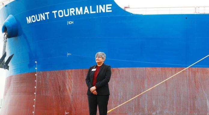 BHP in LNG vessel first