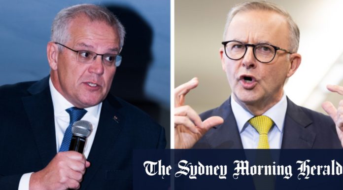 Albanese, Morrison make their pitches on business and economy – Sydney Morning Herald