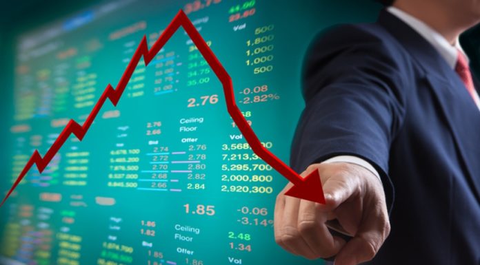 Share markets are falling, but Bitcoin is falling faster, at least for the moment