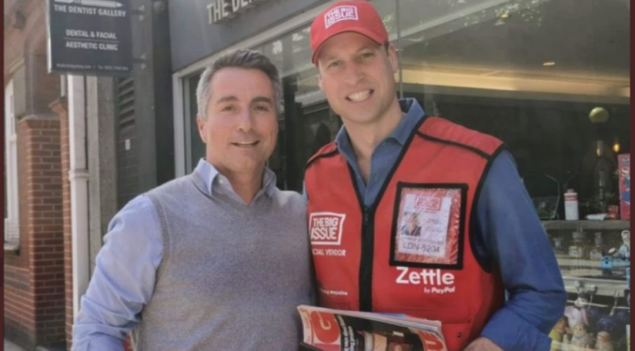 Prince William’s day job on the streets of London