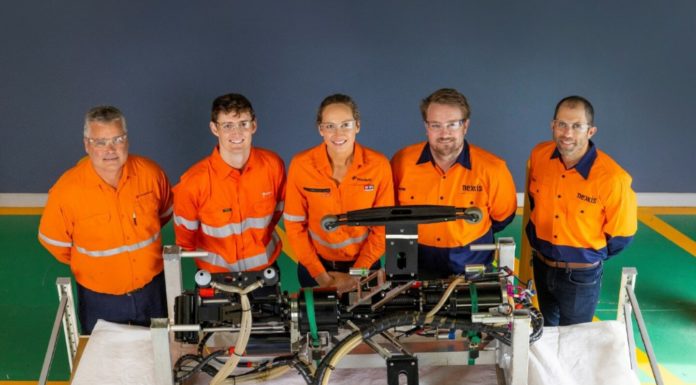 Woodside unveils home-grown robotic tool
